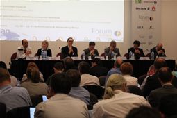 Panellists at the event